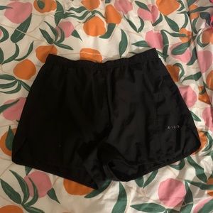 ASOS black athletic shorts